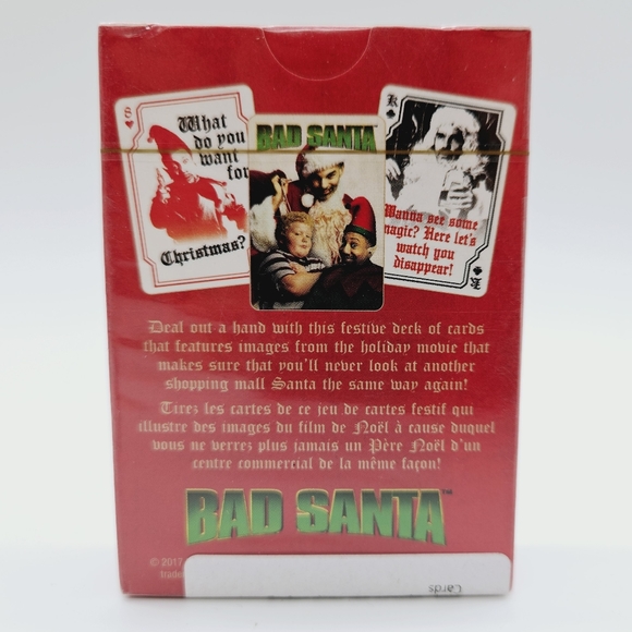 BAD SANTA playing cards - Picture 3 of 3